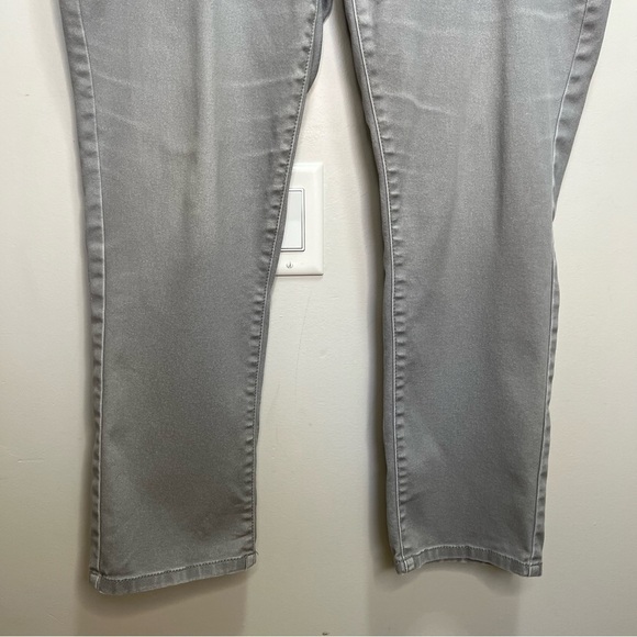 NYDJ Grey Skinny Jeans Size 16 - Picture 5 of 13